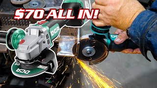 Does It Work? DCA 20V 4-1/2" Angle Grinder Review - Amazon