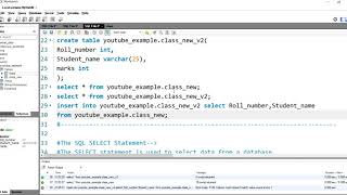 insert selected column from an existing table to a new SQL table|Copy data from one to another table