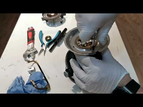 Coleman 508A single burner stove-Complete tear down and rebuilt, to fix a leak in gas valve assembly