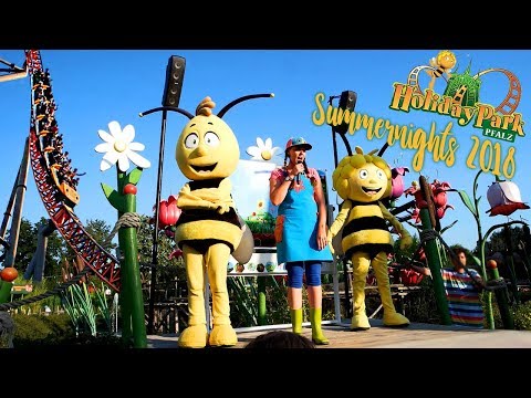 Holiday Park 2018 | Summernights Party | Onride GeForce Donnerfluss Free Fall Tower | Vlog | Xscape