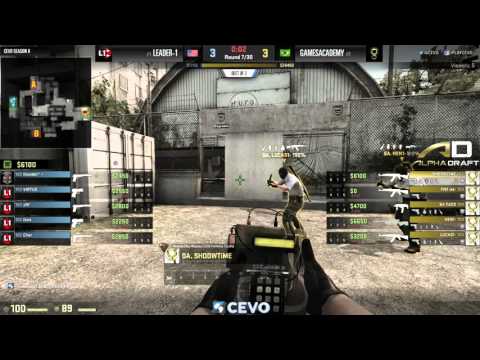 Leader-1 vs GamesAcademy Game 2 (CEVO-M CS:GO Season 8) - Misled & LATORR
