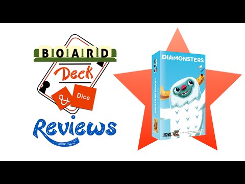Board, Deck & Dice Review #8 - Diamonsters 