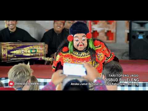 Tari Topeng Jago Oleh Bapak Gede Komang Kadisbud Buleleng