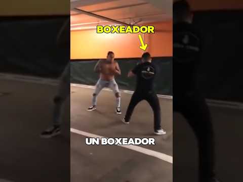A street fight with a boxer, a bad idea?