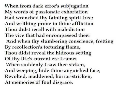 "When from Dark Error's Subjugation"  by N.A.Nekrasov (read by Tom O'Bedlam)