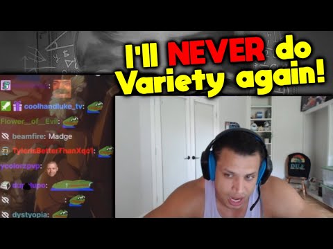 Tyler1 on Variety Streams