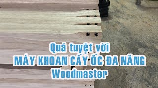 Quá tuyệt vời, máy khoan, cấy ốc âm đa năng WM-204 Woodmaster