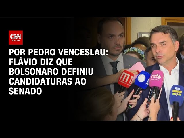 Análise: Flávio diz que Bolsonaro definiu chapas de SC e do DF para o Senado | CNN 360°