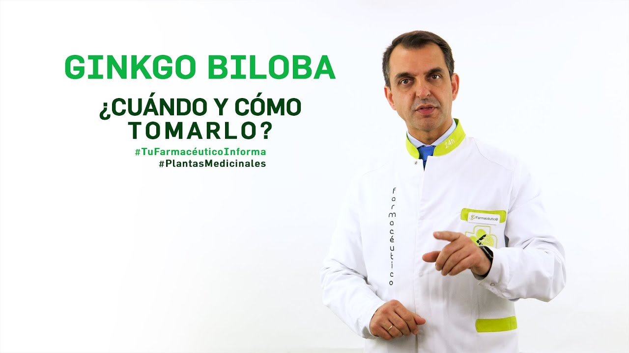 Ginkgo Biloba, cuándo y cómo debemos tomarlo. Tu Farmacéutico Informa - #PlantasMedicinales