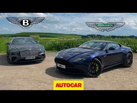 Bentley Continental GT vs Aston Martin DB11 AMR | Two great GT cars reviewed | Autocar