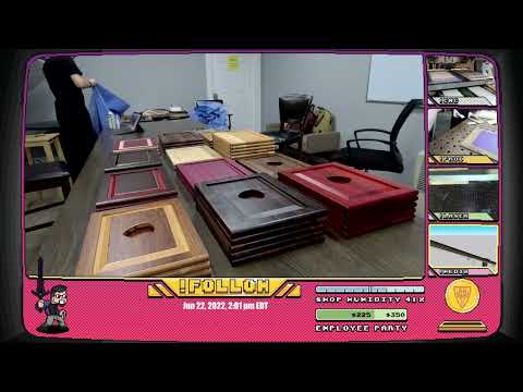 Egurrezko izozki-makilekin mahaiak eta aulkiak egiteko argibideak