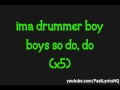 Justin Bieber ft Busta Rhymes - Drummer Boy (Lyrics on Screen) thumbnail 3