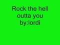 lordi - rock the hell outta you