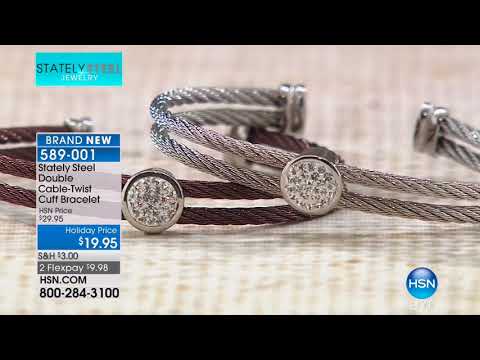 HSN | Stately Steel Jewelry 12.27.2017 - 03 PM