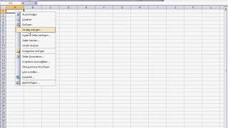 Excel Zeilen und Spalten tauschen transponieren