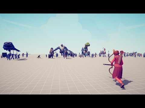 Artemis vs EVERY UNIT ｜Totally Accurate Battle Simulator TABS Beta