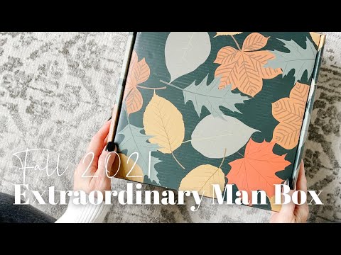 Extraordinary Man Box Unboxing Fall 2021