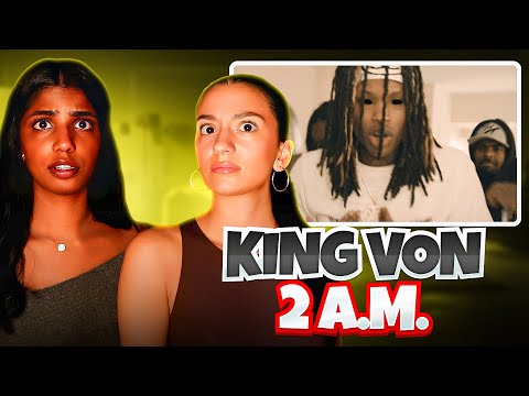 Canadian Girls React to King Von “2 A.M.” 😳 You’re THINKING about WHAT?! #kingvon #canadiangirls