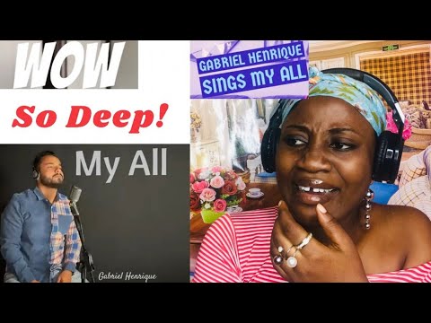 First Time Hearing Gabriel Henrique - MY ALL Mariah Carey Cover (REACTION)