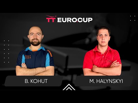 18:50 Bohdan Kohut - Mykola Halynskyi 26.05.2024 TT Euro.Cup Ukraine Elite. TABLE 3