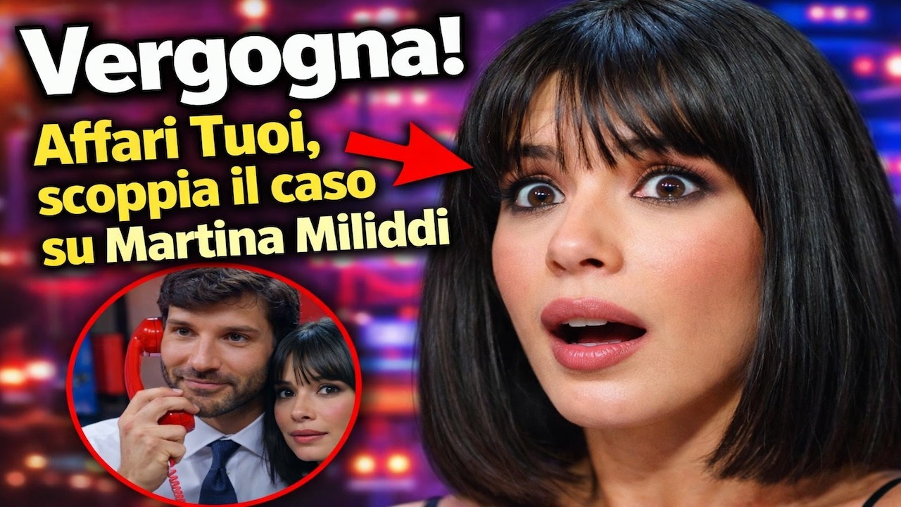 🔥📺 AFFARI TUOI NELLA BUFERA: IL POST SU MARTINA MILIDDI SCATENA LE POLEMICHE SUI SOCIAL