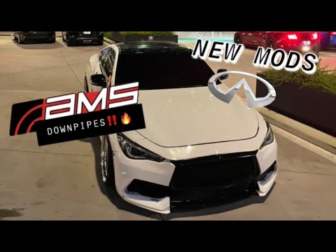 Infiniti q60 gets full race downpipes!!