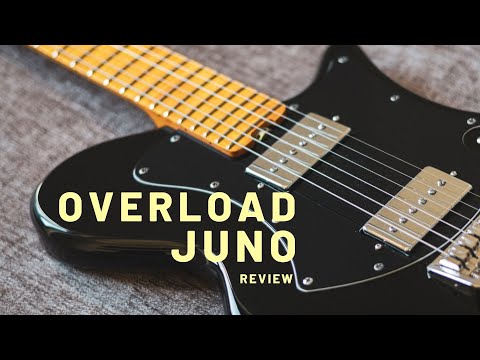 Overload Guitars Juno 6 2020 - Black (Nero) image 7