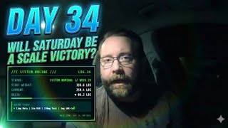 Retatrutide Vlog: Mid-Week Scale Peek, Fasting Logistics & Supply Chain Update (Day 34)