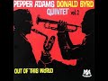 Donald Byrd and Pepper Adams 1961