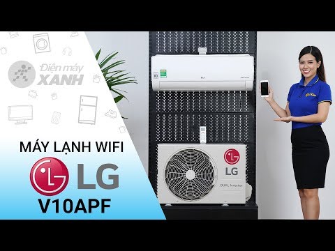Máy lạnh LG Wifi Inverter 1 HP V10APF - Đẹp kiểu dáng, ngon tính năng | Điện máy XANH