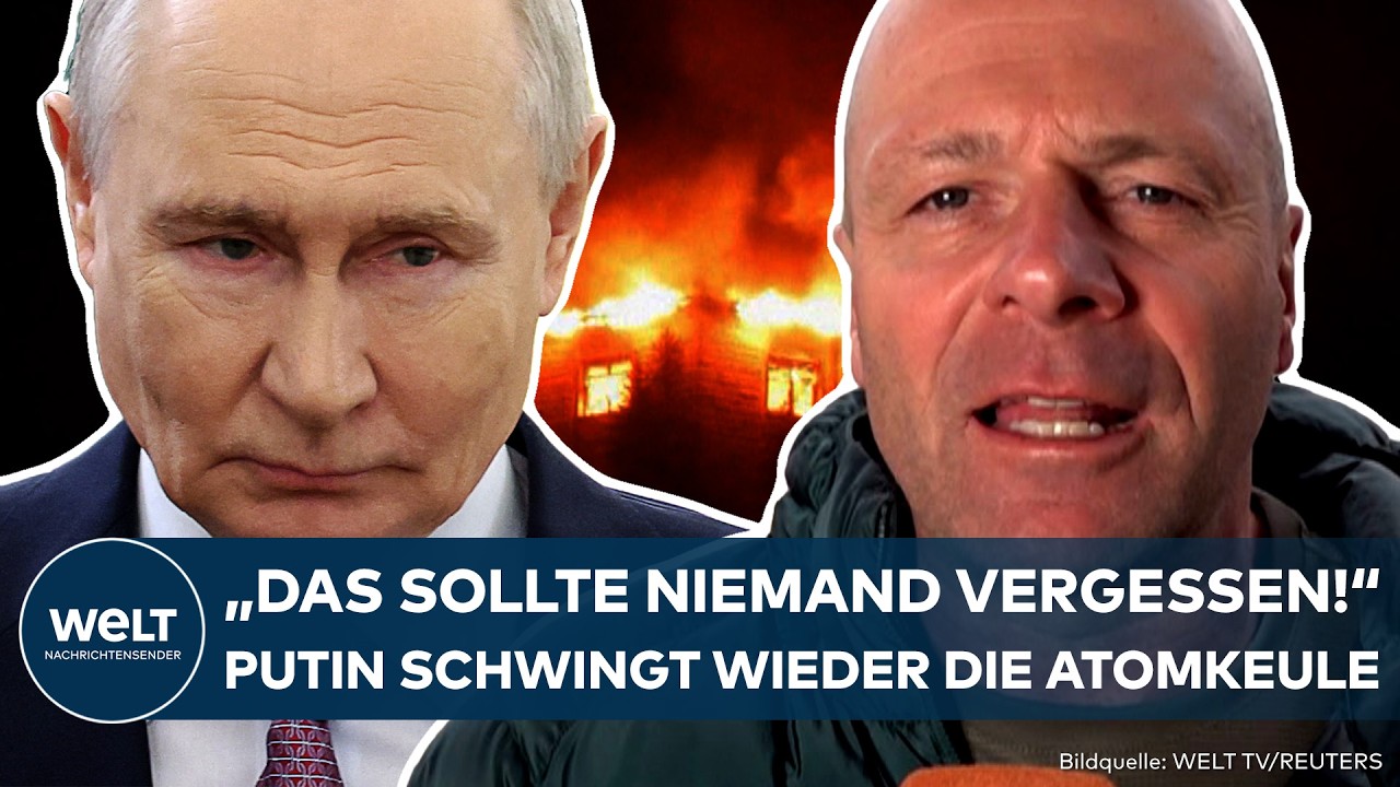 BEDROHUNG AUS RUSSLAND: "Er könnte zum Äußersten gehen!" Putins neue Aussagen lassen tief blicken!