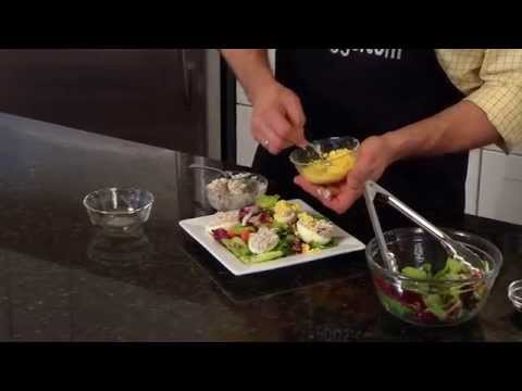 Chicken Salad-Filled Hard Boil Egg Salad