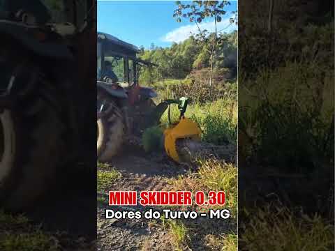 Mini Skidder entregue em Dores do turvo   MG