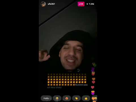 Ufo361 singt Emotions im Instagram Livestream
