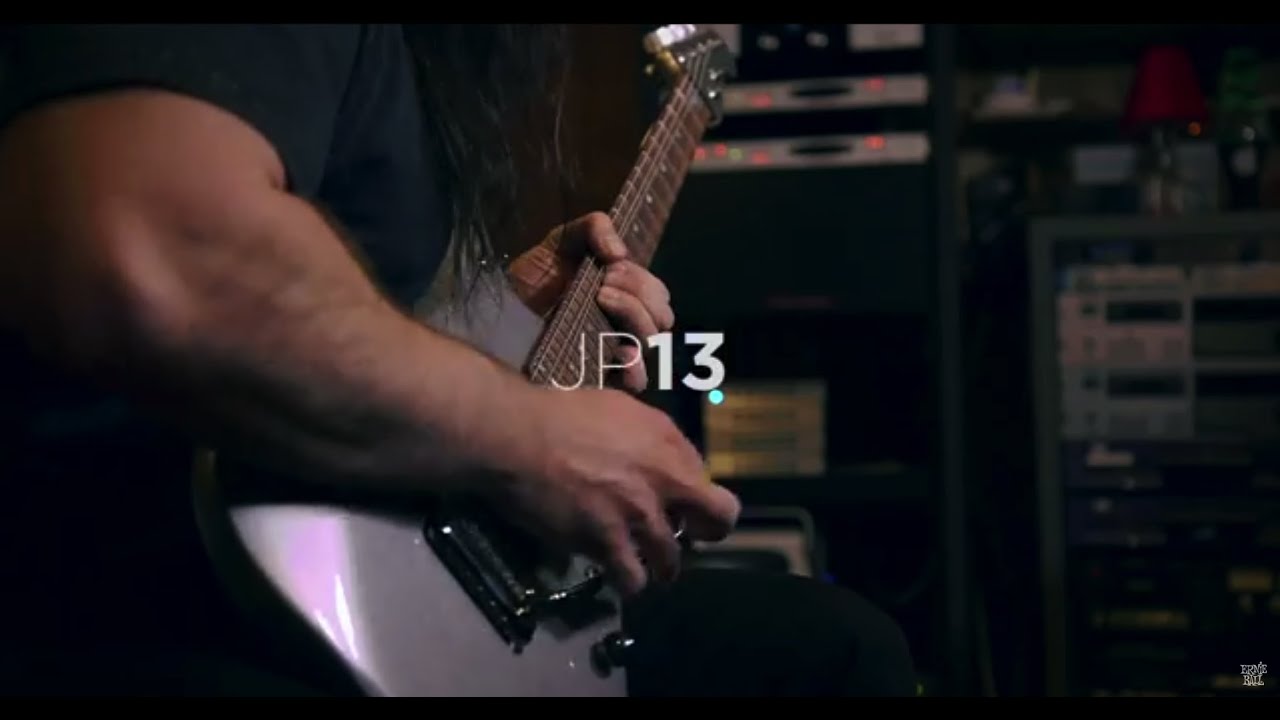 John Petrucci demos his Ernie Ball Music Man JP13 - YouTube