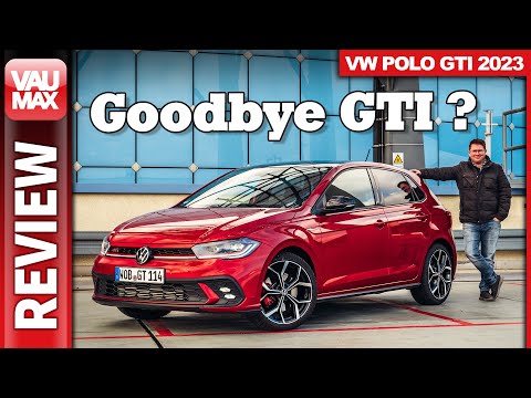 Goodbye GTI? 2023 VW Polo GTI facelift in driving report // VauMaxTV