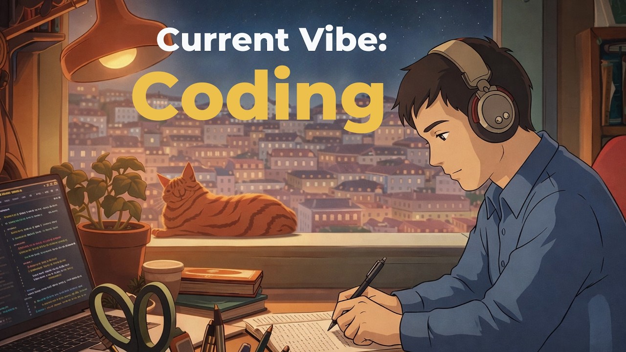 🎧 LoFi Beats for Coding & Focus: Calm Beats to Study, Build, and Think