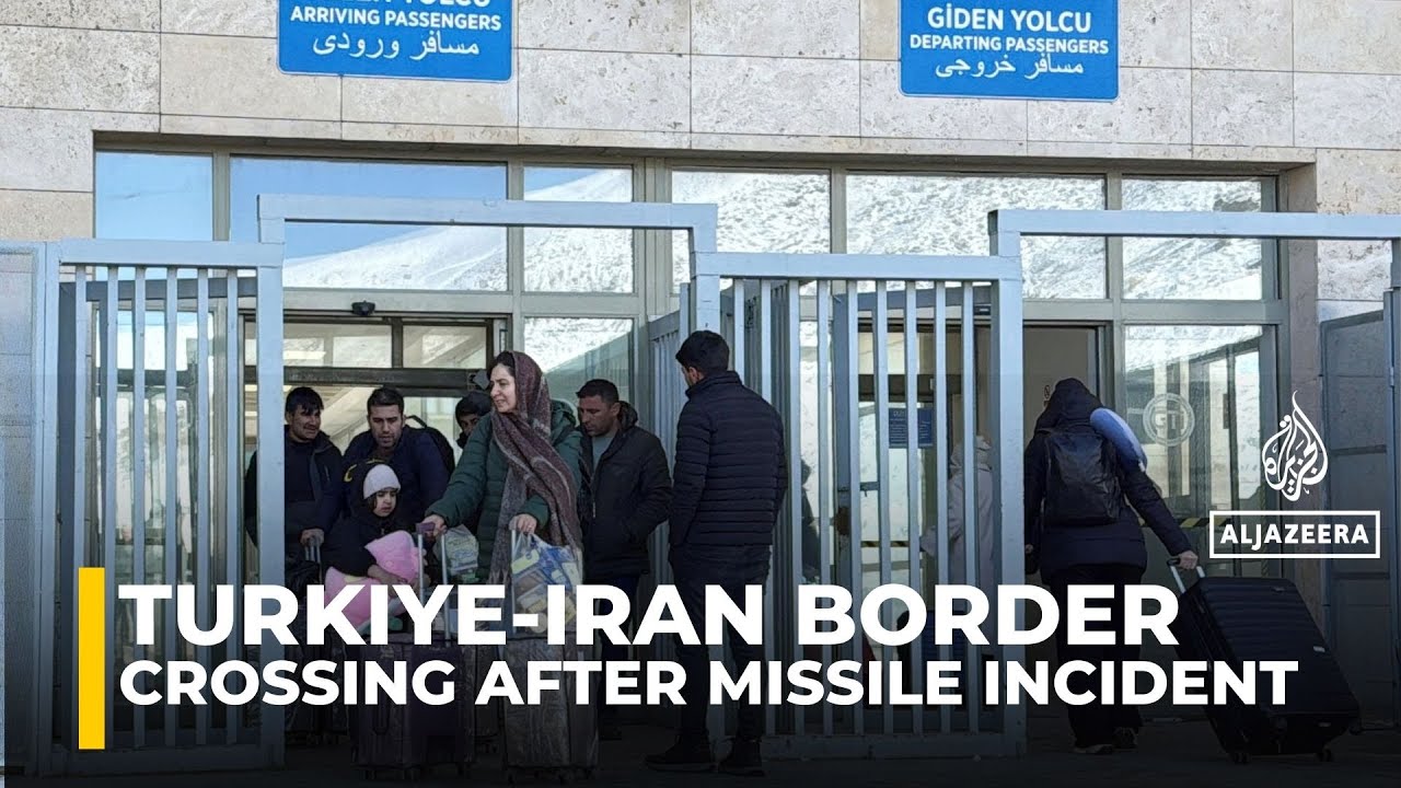 Iran denies firing missile towards Turkiye as border crossings continue