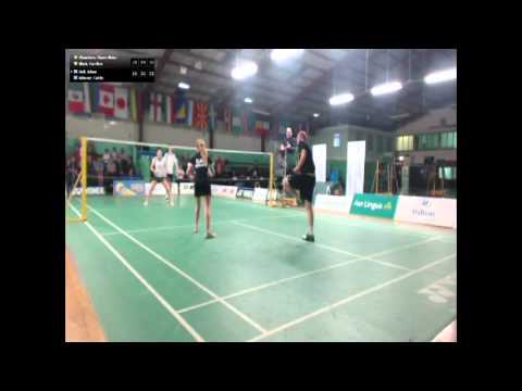 Badminton Ireland u19 Open - Mixed Doubles Final, Set 3 (Chambers & Black vs Hall & Gilmore)
