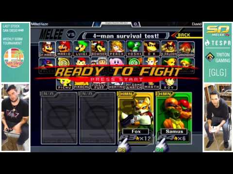 LSSD #46 Singles WR2: MikeHaze vs. David - SSBM