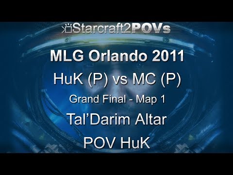 SC2 WoL - MLG Orlando 2011 - HuK vs MC - Grand Final - Map 1 - Tal'Darim Altar - HuK