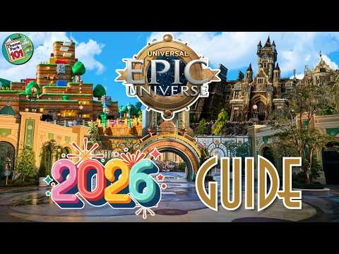 Epic Universe RIDES & ATTRACTIONS - 2026 - Universal Studios Orlando Resort