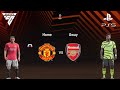 EA SPORTS FC 24 - Manchester United vs Arsenal | Europa League Semi Final 2 | PS5 Gameplay