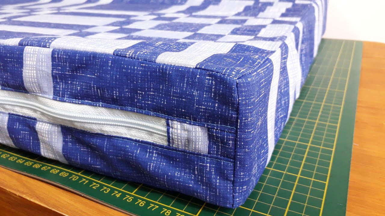 Capa de colchão, passo a passo.