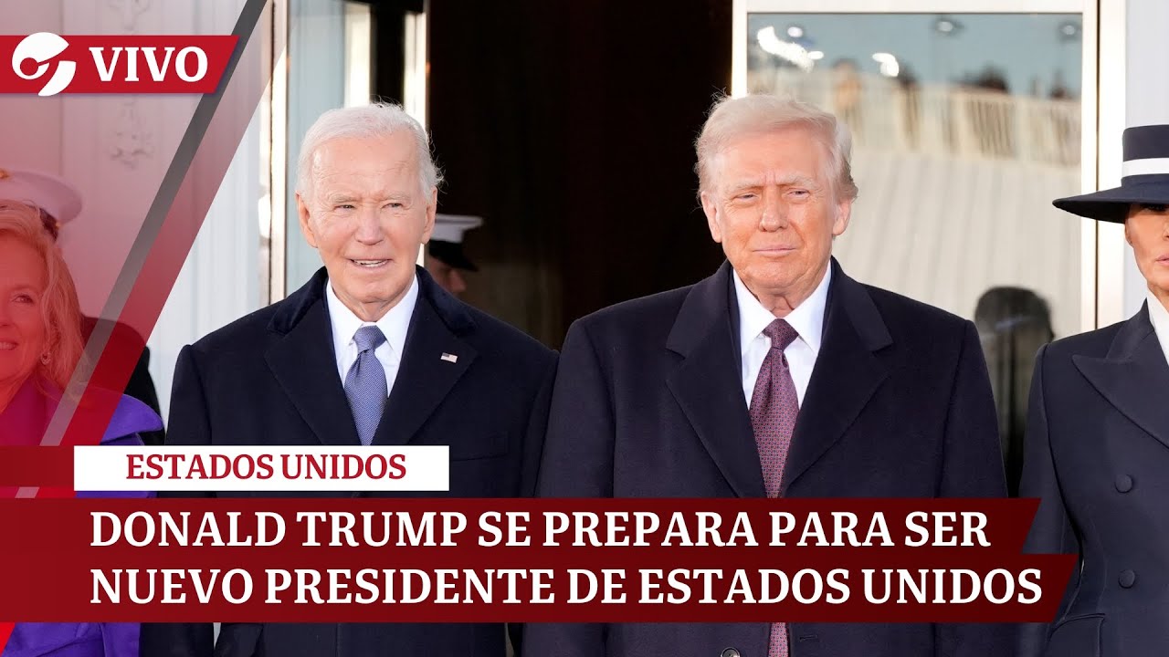 EN VIVO: ESTADOS UNIDOS SE PREPARA PARA LA ASUNCIÓN DE DONALD TRUMP