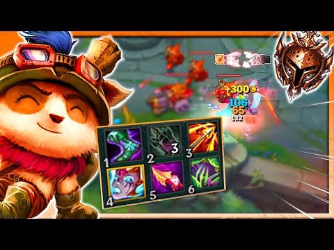 TEEMO ATTACK SPEED [BRONZE 4] - League of Legends ITA #2892