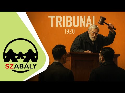Játékszabály: Tribunal 1920 - d3meeples