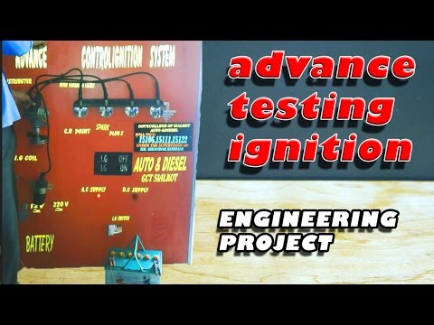automobile engineering projects advance testing ignition for final year student Video
