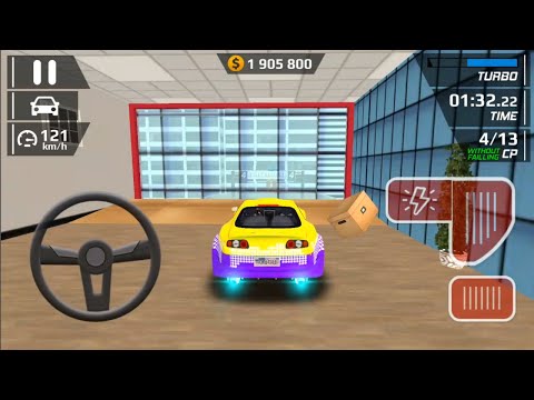 Smash Car Hit Car Driving Simulator - Yellow Sport Car Driving Impossible Stunts Android Gameplay