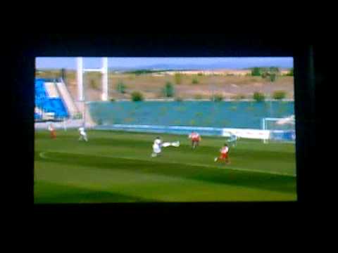 Primer gol del Coruxo en 2ªB , Zurbano al Castilla.